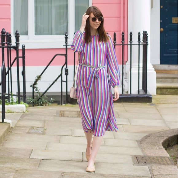 Boden Dresses & Skirts - Boden Multicolor Striped Dress